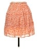 Sim & Sam 100% Rayon Paisley Orange Casual Skirt Size L - photo 2