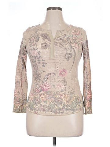 One World Long Sleeve Blouse (view 1)