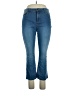 NYDJ Hearts Blue Jeans Size 14 - photo 1