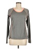 Avia 100% Polyester Gray Long Sleeve T-Shirt Size M - photo 1