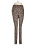 DAZY Animal Print Brown Leggings Size M - photo 1