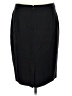 Talbots Solid Black Formal Skirt Size 10 - photo 2