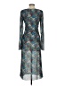 BCBGeneration Print Blue Casual Dress Size S - photo 2