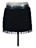 Bebe 100% Silk Black Silk Skirt Size 2 - photo 2