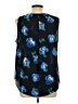 Banana Republic 100% Polyester Blue Sleeveless Blouse Size L - photo 2