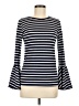 Assorted Brands Blue Long Sleeve Turtleneck Size M - photo 1