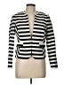 Worthington Stripes Ivory Blazer Size 10 Petite - photo 1