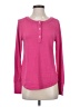 Soma Pink Long Sleeve Henley Size S - photo 1