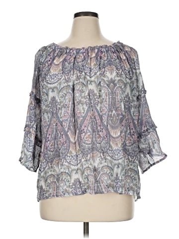 Zac & Rachel 3/4 Sleeve Blouse (view 1)