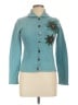 Boden 100% Wool Teal Wool Cardigan Size 10 - photo 1
