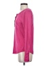 Soma Pink Long Sleeve Henley Size S - photo 5