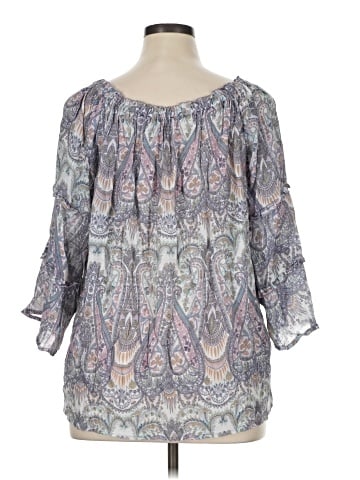 Zac & Rachel 3/4 Sleeve Blouse (view 2)