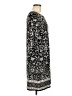 Max Studio Paisley Black Casual Dress Size M - photo 4