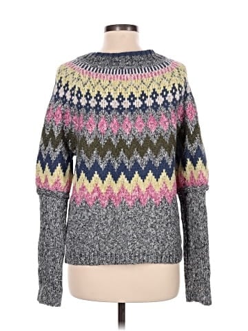 Tribal Pullover Sweater (view 2)