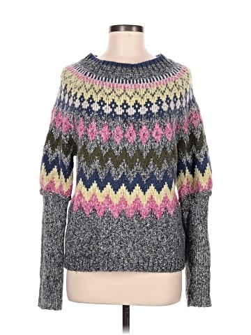 Tribal Pullover Sweater (view 1)