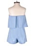 Diane von Furstenberg 100% Polyester Color Block Blue Romper Size 2 - photo 2