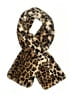 Calvin Klein 100% Polyester Animal Print Brown Scarf One size - photo 1