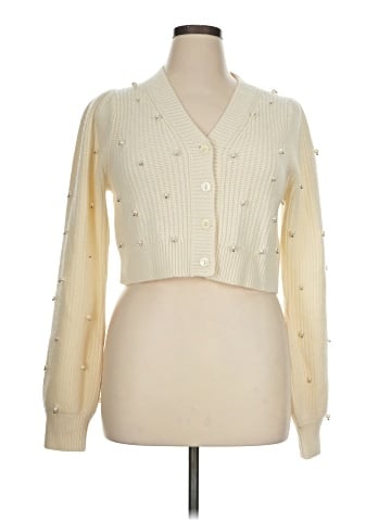 LoveShackFancy Wool Cardigan (view 1)