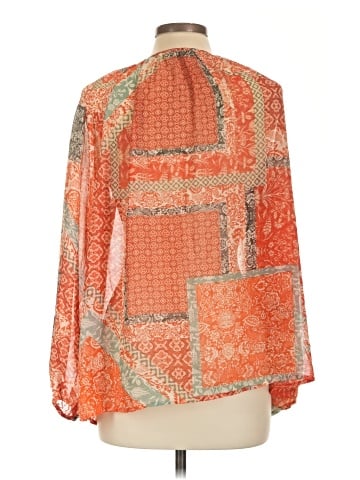 Olivaceous Long Sleeve Blouse (view 2)