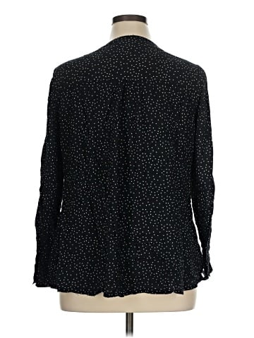 Lane Bryant Outlet Long Sleeve Blouse (view 2)