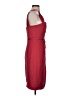 J. Mendel 100% Silk Solid Red Cocktail Dress Size 4 - photo 4