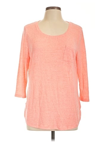 Faded Glory 3/4 Sleeve T-Shirt (view 1)