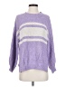 American Eagle Outfitters Stripes Purple Pullover Sweater Size S - photo 1