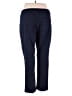 Croft & Barrow Solid Blue Casual Pants Size 18 Short - photo 2