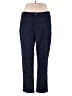 Croft & Barrow Solid Blue Casual Pants Size 18 Short - photo 1
