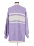American Eagle Outfitters Stripes Purple Pullover Sweater Size S - photo 2