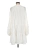 CeCe 100% Polyester Ivory Casual Dress Size M - photo 2