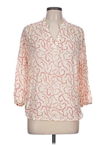 Caslon 3/4 Sleeve Blouse (view 1)