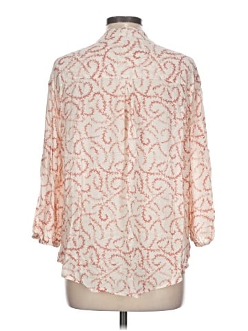 Caslon 3/4 Sleeve Blouse (view 2)