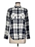 J.Crew Plaid Silver Long Sleeve Button-Down Shirt Size 6 (petite) - photo 1
