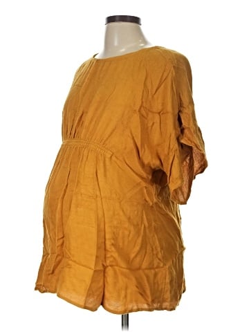 Motherhood Short Sleeve Blouse (view 1)