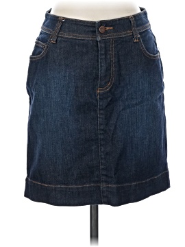 Garnet Hill Denim Skirt