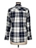 J.Crew Plaid Silver Long Sleeve Button-Down Shirt Size 6 (petite) - photo 2