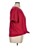 Ann Taylor Factory 100% Polyester Red Short Sleeve Top Size XL - photo 4