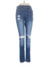 Ann Taylor LOFT Hearts Blue Jeans Size 27 waist - photo 1
