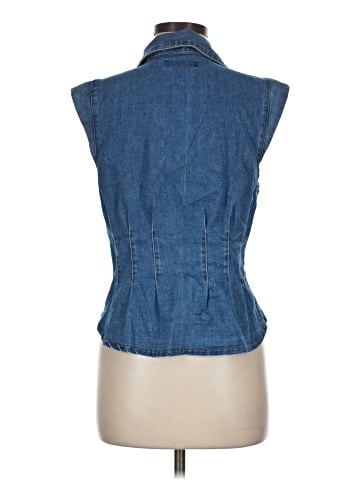 Bagatelle Sleeveless Button-Down Shirt (view 2)