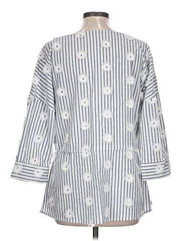 Foxcroft 3/4 Sleeve Blouse (view 2)