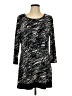 Calvin Klein Animal Print Black Casual Dress Size L - photo 1