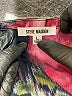 Steve Madden 100% Polyester Print Black Casual Dress Size L - photo 7