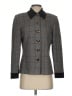 St. John Collection by Marie Gray Tweed Multi Color Gray Coat Size 4 - photo 1