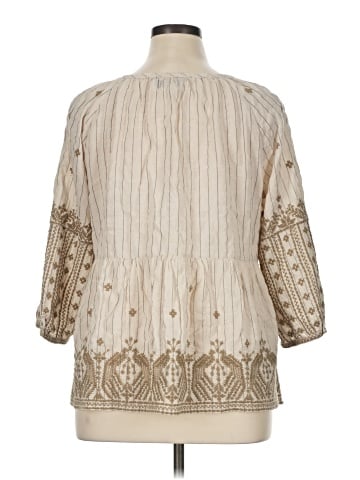 Johnny Was 3/4 Sleeve Blouse (view 2)