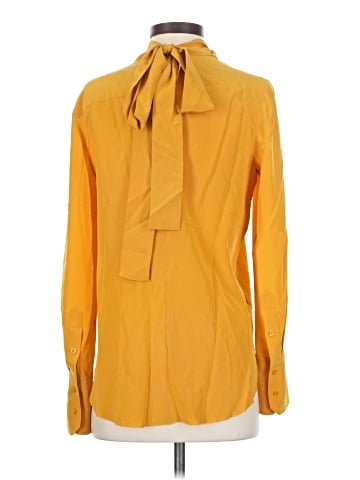A.L.C. Long Sleeve Silk Top (view 2)