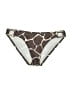 Gap Body Animal Print Brown Swimsuit Bottoms Size S - photo 1