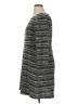 Ann Taylor LOFT Chevron-herringbone Gray Casual Dress Size 14 - photo 5