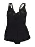 Profile by Gottex Solid Black One Piece Swimsuit Size 12 - photo 2