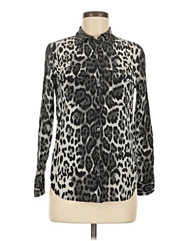 Equipment Long Sleeve Blouse (view 1)